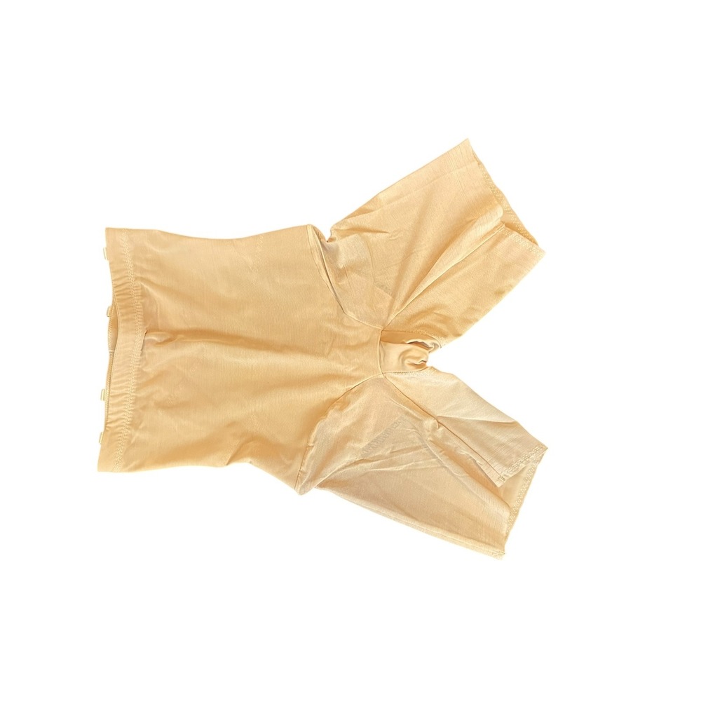 Womens‎ High Waisted Shapewear Shorts Beige Nude Tummy Control Mid Thigh Slimmer